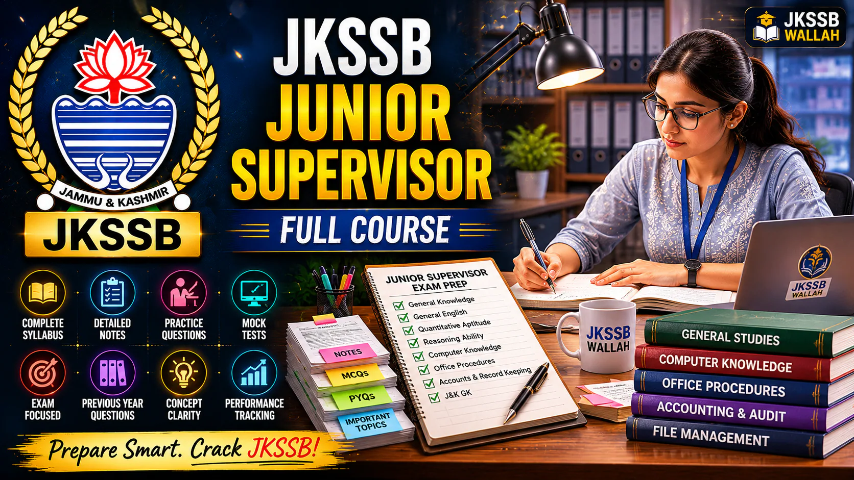 JKSSB Junior Supervisor Full Course