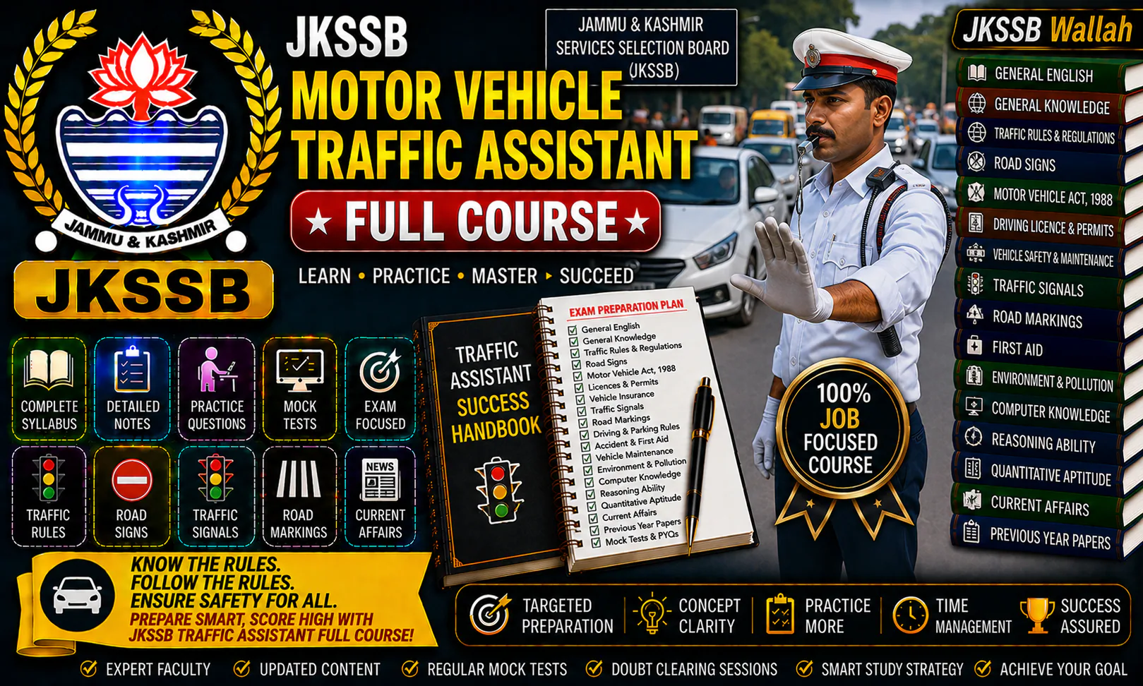 JKSSB Motor Vehicle Traffic Assistant Full Course